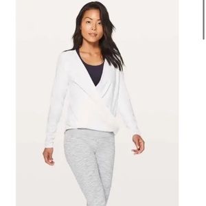 Lululemon Full Freedom Long Sleeve Yoga Wrap Shirt Top